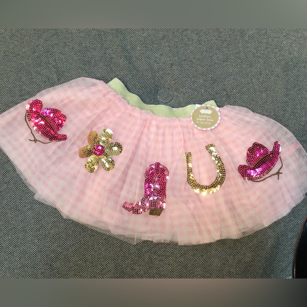 Mud Pie Western TuTu Size 3-5T